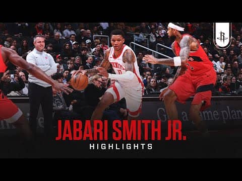 Jabari Smith Jr. (25 points) Highlights vs. Toronto Raptors