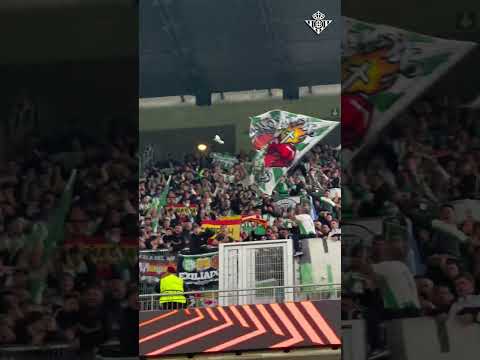 ¡ASÍ CELEBRARON LOS BÉTICOS EL EMPATE DEL CUCHO! 🤩⚽ #shorts #realbetis