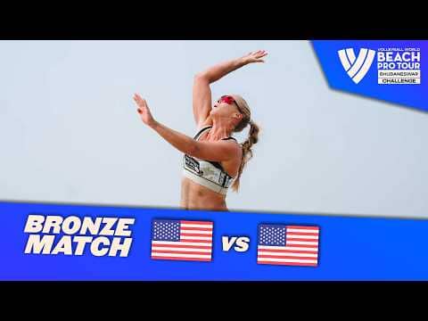 Bronze Match - Hughes/Batenhorst vs. Myszkowski/Kan | Highlights | Bhubaneswar 2026 #BeachProTour