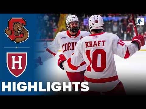 Cornell vs Harvard | NCAA College Hockey | Highlights - March 14, 2026