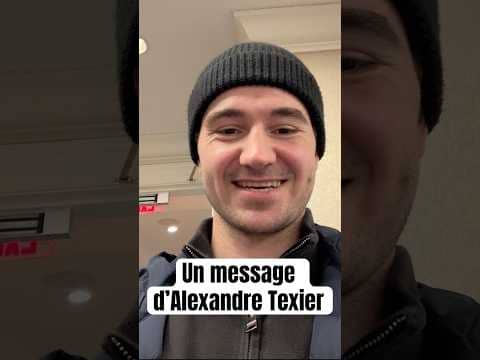 A message from Alexandre Texier #Habs #Hockey #Contract