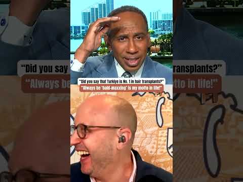 Is Stephen A. going bald?! 😮