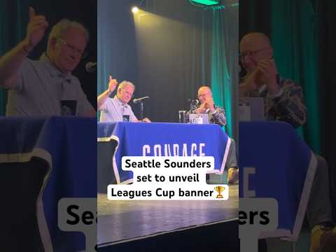 New banner dropping @SoundersFC x @LeaguesCup 🏆🚨
