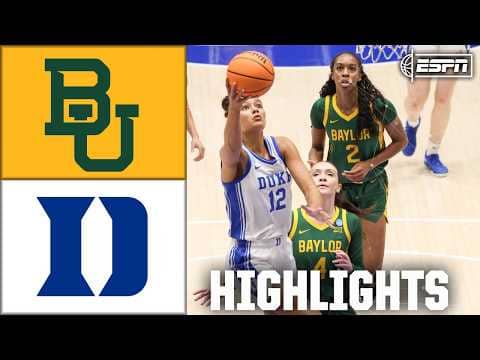 Round of 32: Baylor Bears vs. Duke Blue Devils | Full Game Highlights | NCAA Tournament