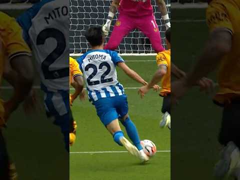 A goal to remember from Mitoma 💫🐺