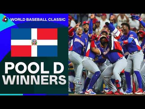 Nail-biter 😬 Team Dominican Republic holds off Team Venezuela's rally, claim top seed in Pool D 😮‍💨