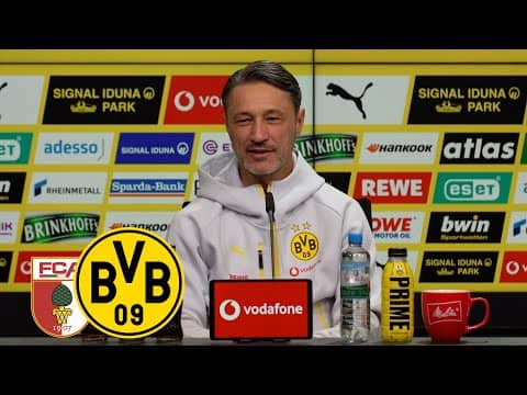„Anton ist unser Ironman!“ | PK mit Niko Kovac | FC Augsburg – BVB