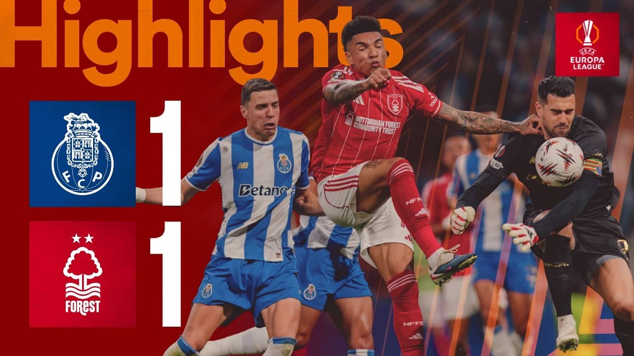 HARD-FOUGHT PERFORMANCE! 👊 | FC Porto 1-1 Nottingham Forest | Europa League Highlights 🎬