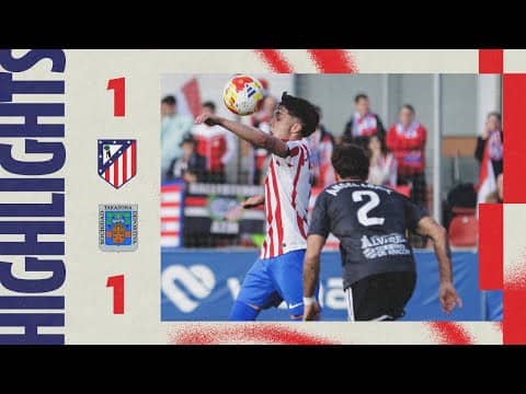 Atlético Madrileño 1-1 Tarazona | ⚽ Arnau Ortiz | HIGHLIGHTS, Primera Federación - MD18