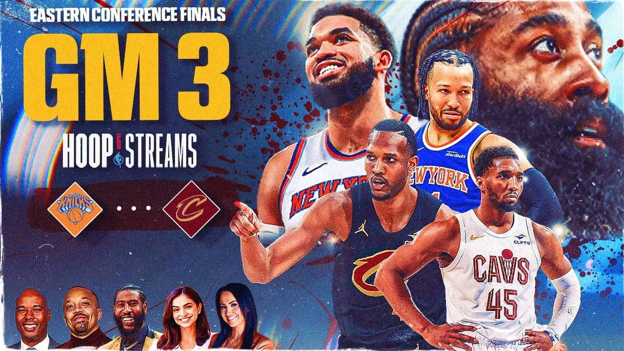 🚨 ECF GAME 3: Can Knicks go up 3-0 against Cavs? & OKC Bench Overpowers Wemby! | Hoop Streams 🏀