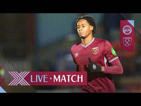 LIVE: Aldershot Town v West Ham United U21 | National League Cup