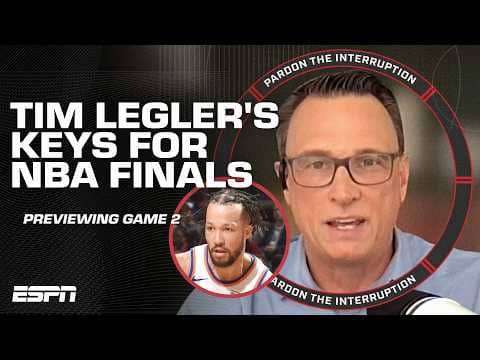 Tim Legler credits Knicks' defense on Wemby in Game 1, says THIS about Spurs in Game 2 ... 👀  | PTI