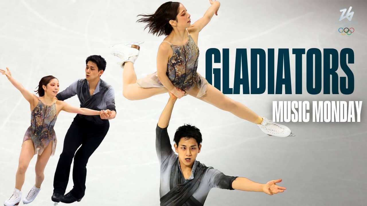 Skating to the Gladiator Soundtrack ⛸️🇯🇵 | Miura & Kihara Free Skate | Music Monday
