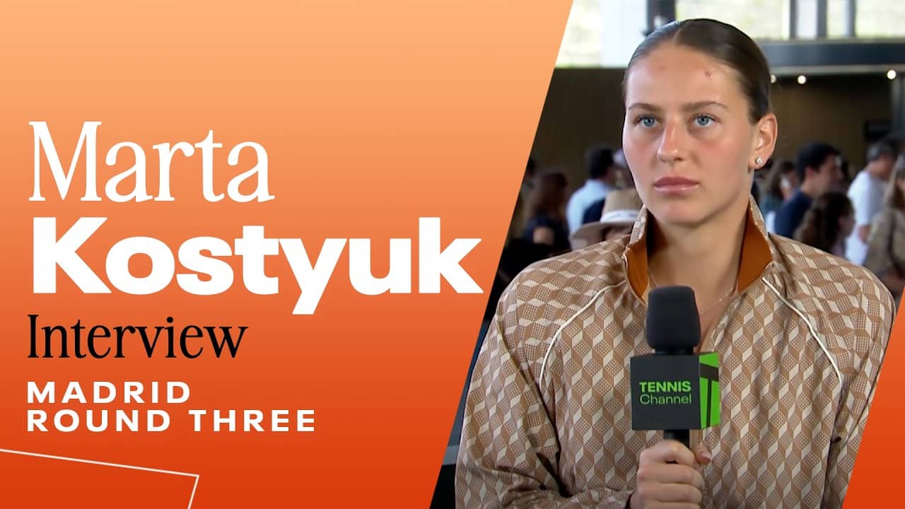 Marta Kostyuk on Showing up for Herself | 2026 Madrid