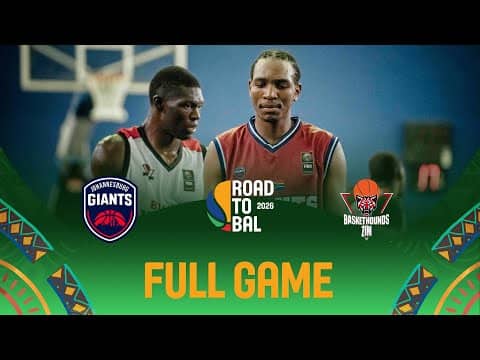 LIVE - Johannesburg Giants v Basket Hounds | Africa Champions Clubs ROAD TO B.A.L. 2026