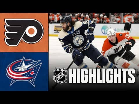 Flyers vs. Blue Jackets | NHL Highlights | January 28, 2026