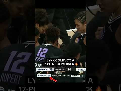 The Lynx are onto the WNBA semifinals 👏