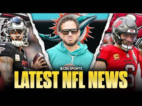 Latest NFL News: Latest on Miami after Mike McDaniel firing, Falcons confident in Penix Jr. & MORE
