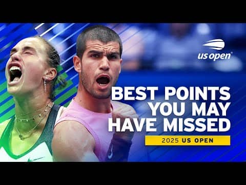 Best Points You May Have Missed | 2025 US Open.