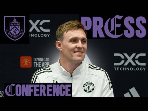 "It's An Amazing Honour" | Darren Fletcher Pre-Burnley | Press Conference 🎙️