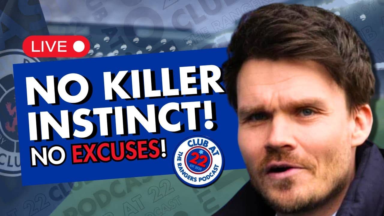 Celtic Were There For The Taking… Rangers Have NO EXCUSES | Club Deck Corner | Live Tues 8pm