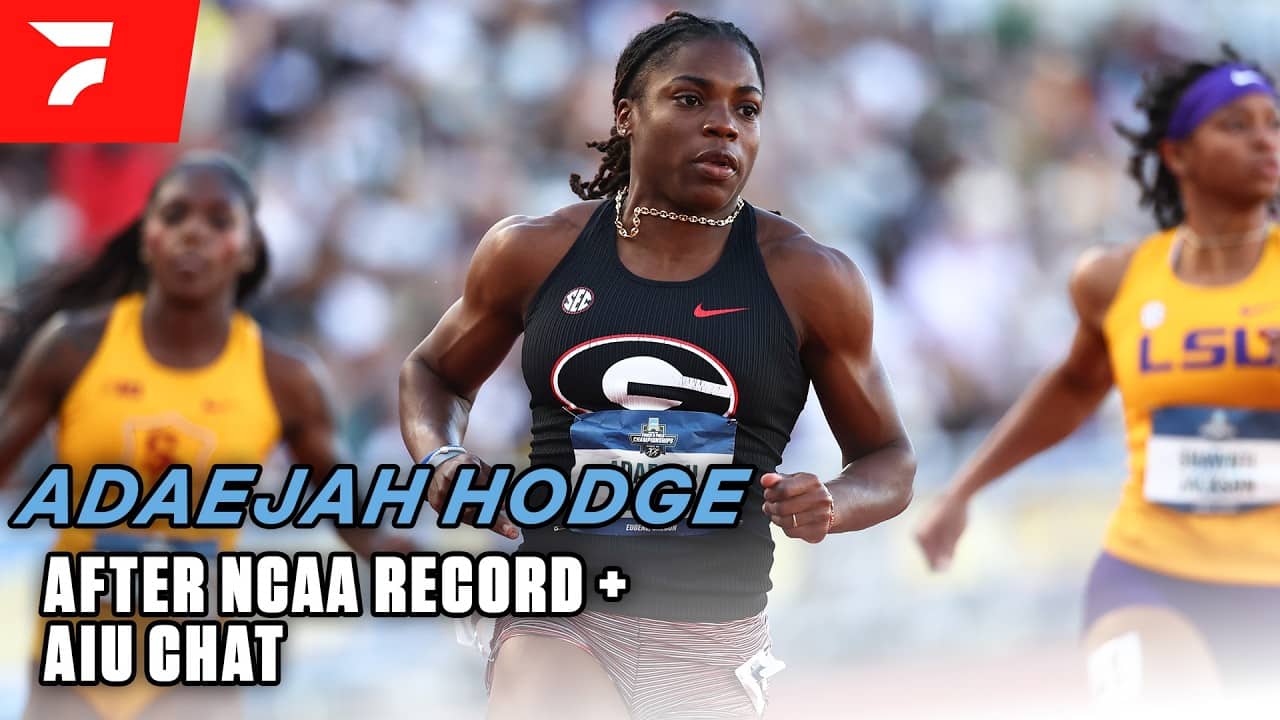 Adaejah Hodge Runs 10.63 NCAA RECORD In 100m PRELIMS At The 2026 Outdoor Championships