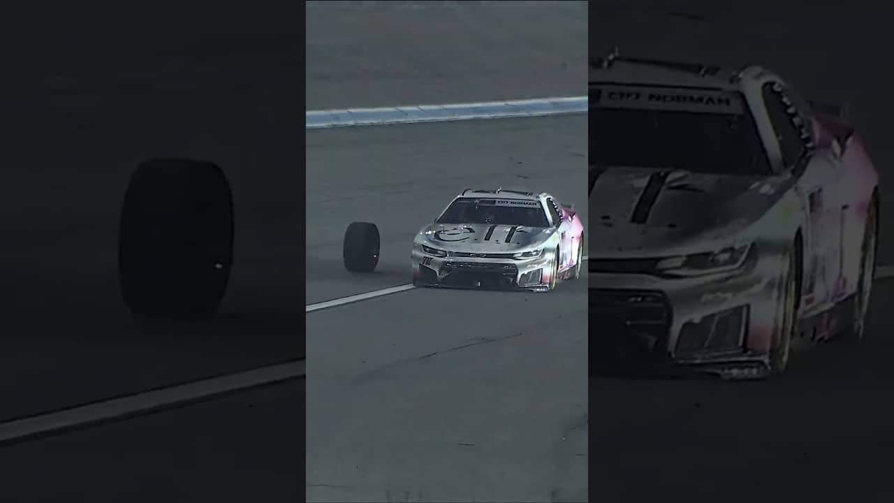 Legge's tire peaces out