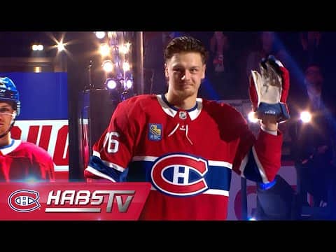 2025-26 Canadiens home opener