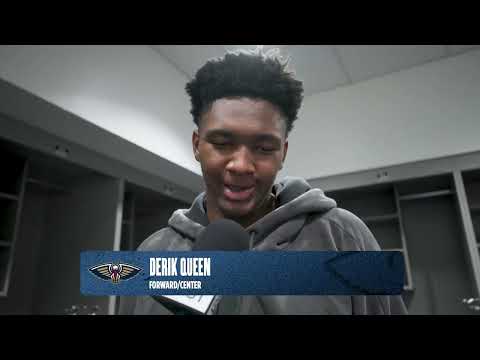 Derik Queen Interview | Pelicans-Mavericks Postgame 11/21/2025