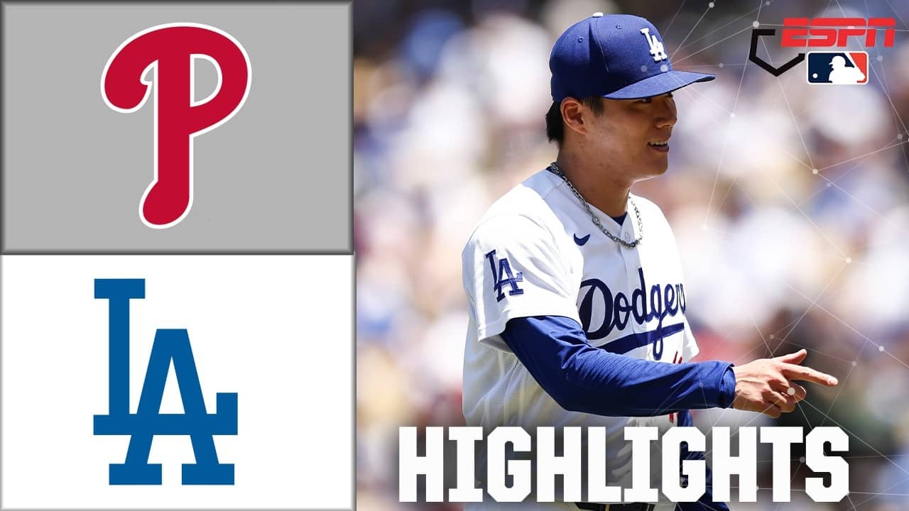 Philadelphia Phillies vs. Los Angeles Dodgers | Full Game Highlights | ESPN MLB