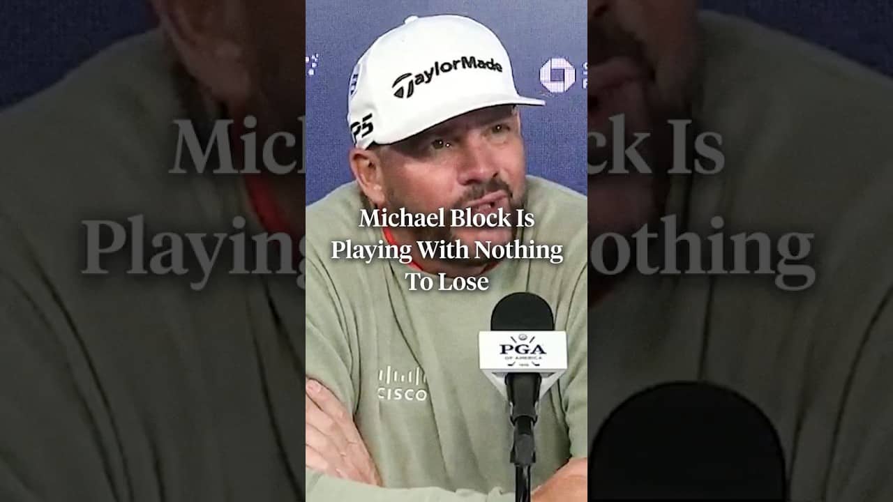 No matter what happens this week, it’s a win in Michael Block’s book. 💙