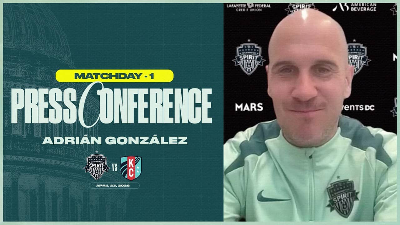Adrian González Matchday -1 Press Conference | Week 5 vs Kansas City Current | 04.23.26
