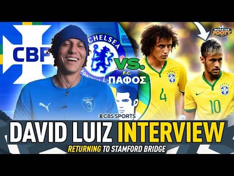 David Luiz x STAMFORD BRIDGE | UCL Chelsea vs. Pafos | Neymar's IMPACT for Brazil | Morning Footy