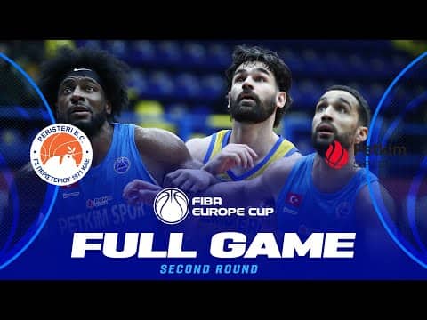 LIVE - Peristeri Betsson v Aliaga Petkimspor | FIBA Europe Cup 2025-26 | Second Round