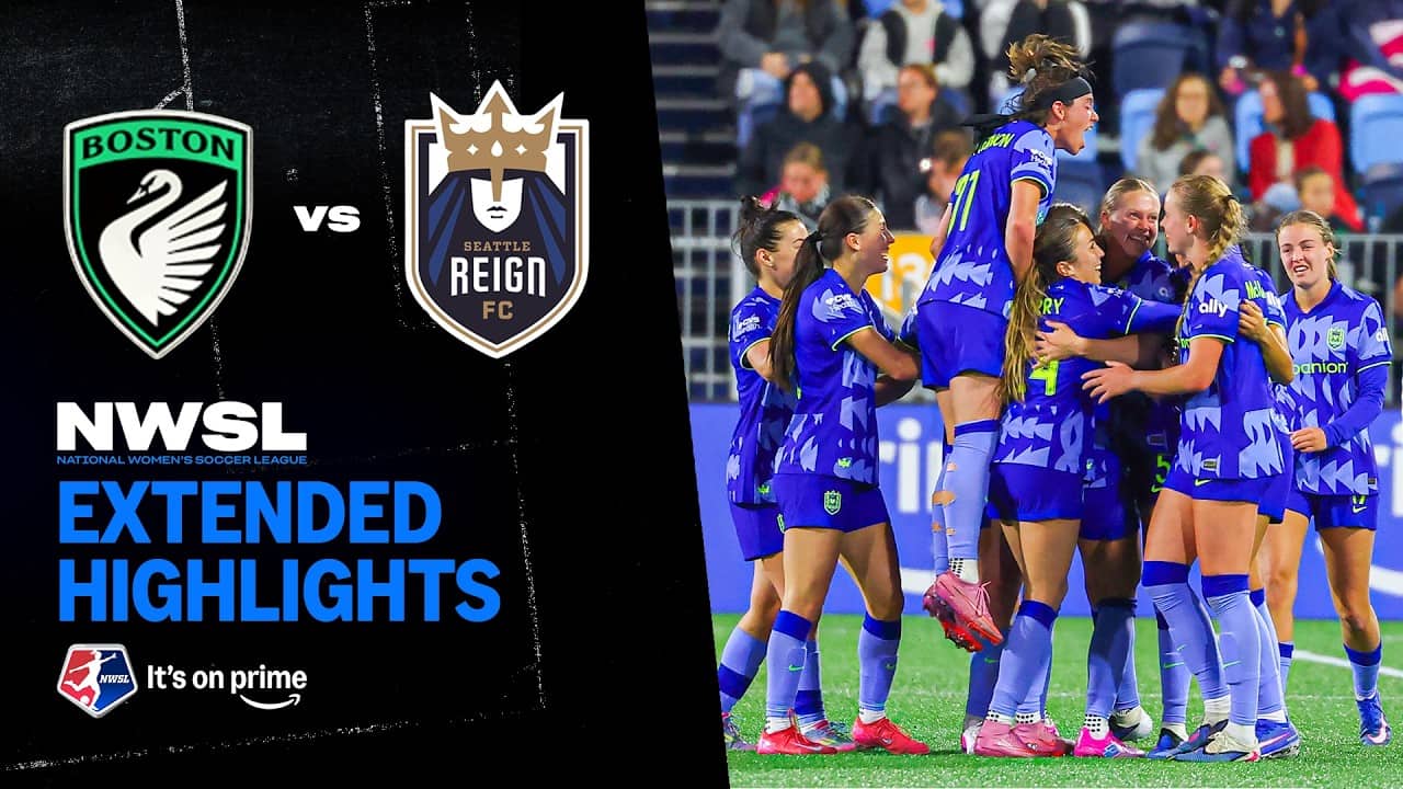 Boston Legacy vs. Seattle Reign | First NWSL Match in Rhode Island | Prime Video | May 22, 2026