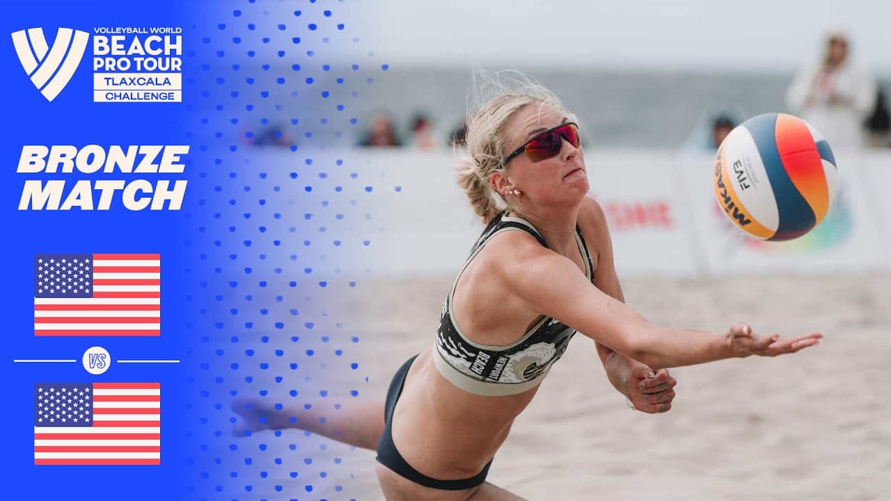 Hughes/Batenhorst vs. Urango/Rice - Bronze Match Highlights | Tlaxcala 2026 #BeachProTour