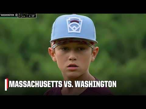 KEY WIN 🔑 Massachusetts vs. Washington | Full Game Highlights | Little League Baseball World Series