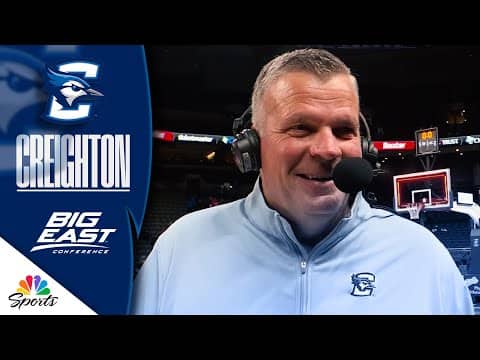 Creighton's Greg McDermott reflects after win No. 500 in Division I | Big East on NBC Sports