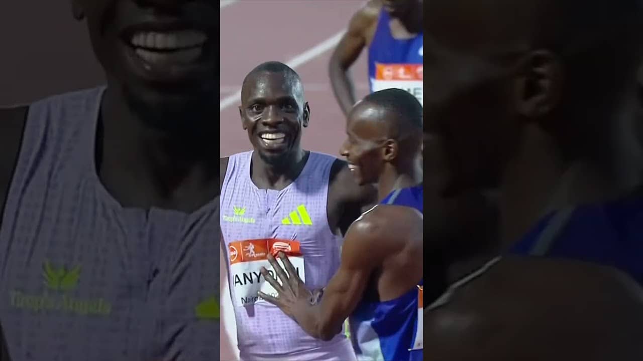 THE 800m WORLD CHAMP runs a 1500m PB 👏 Wanyonyi clocks 3:34.11 in Nairobi #ContinentalGoldTour