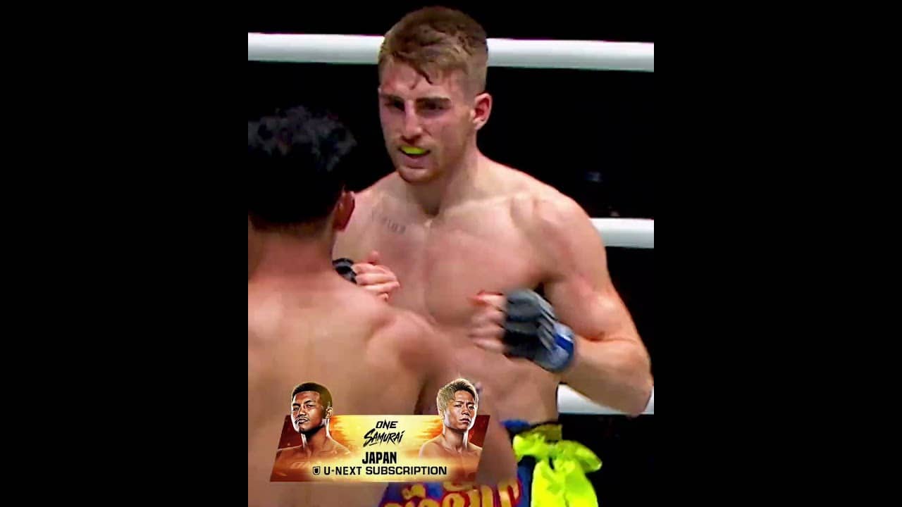 “The General” always brings the HEAT 👊🔥 Jonathan Haggerty clashes with Yuki Yoza at ONE SAMURAI 1!