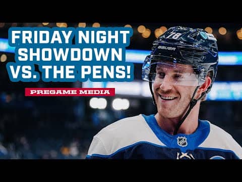 FRDAY NIGHT SHOWDOWN vs. the Penguins! 😤 | Pregame Media