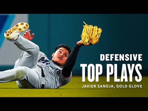 Javier Sanoja’s Top Defensive Gems from His Gold Glove Season
