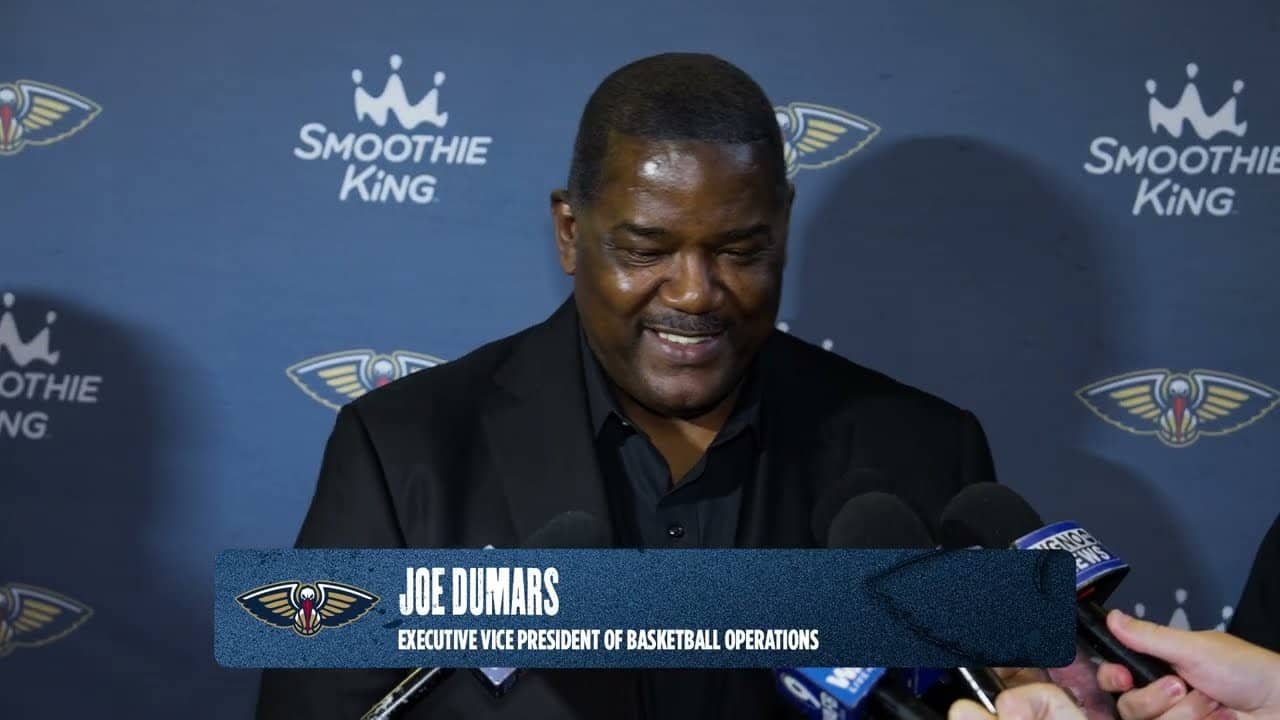 Joe Dumars on hiring Jamahl Mosley as head coach | New Orleans Pelicans