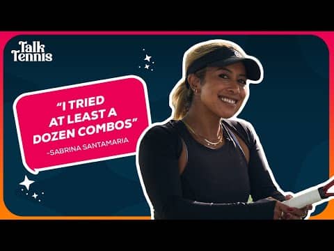 Uber but for tennis strings?! How WTA Pro, Sabrina Santamaria found her string w/ TOROLINE 🔥 PODCAST