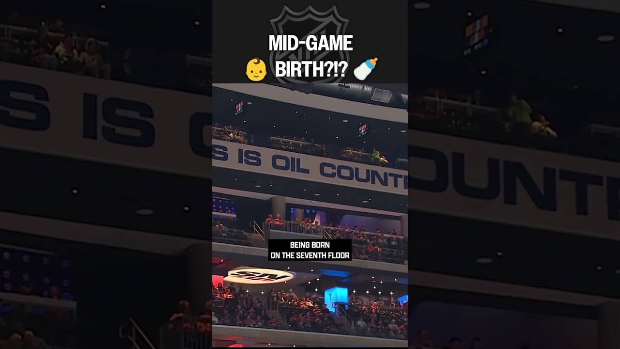 Baby’s First Oilers Game??😅 👶