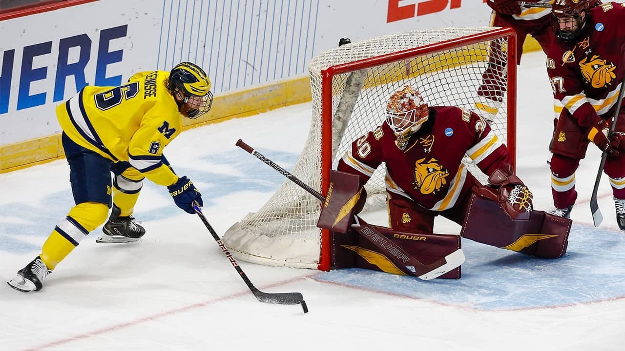 Michigan vs. Minnesota Duluth - 2026 NCAA hockey regional final highlights