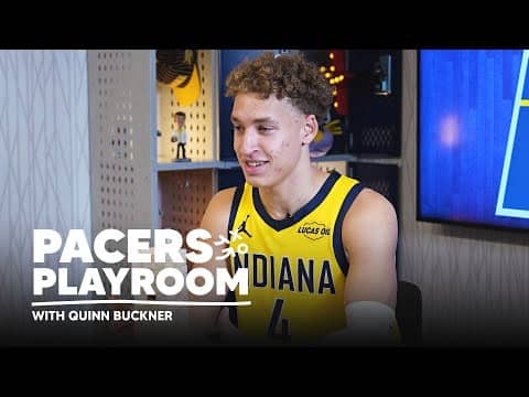 Taelon Peter Shares Journey to NBA in The Pacers Playroom with Quinn Buckner