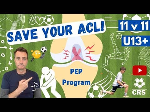 Youth Soccer ACL Injury Prevention Warm-Up