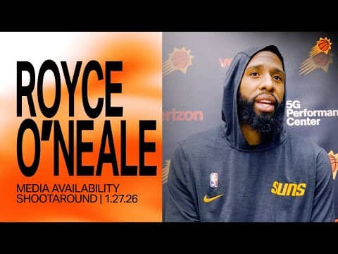 Royce O'Neale Shootaround Media Availability | Phoenix Suns 2-27-26