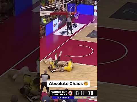 Unbelivable hustle from Bosnia and Herzegovina 🔥🇧🇦 #FIBAWC